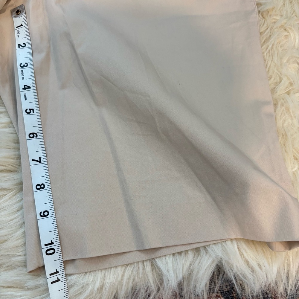 Ralph Lauren Women’s Chino Bermuda Shorts Khaki Tan Size 12 - Picture 8 of 9